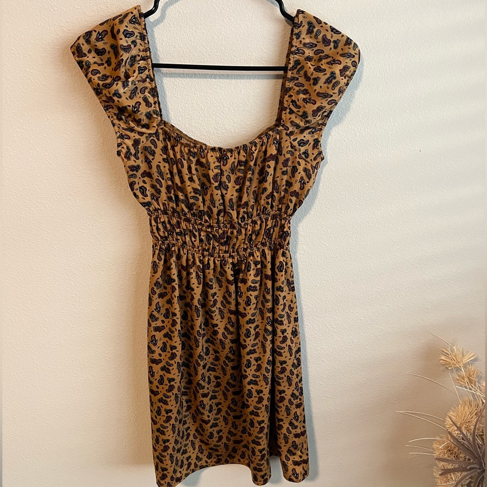 Show Me Your Mumu Satin Paisley Dress